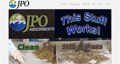 Desktop Screenshot of jpoabsorbents.com